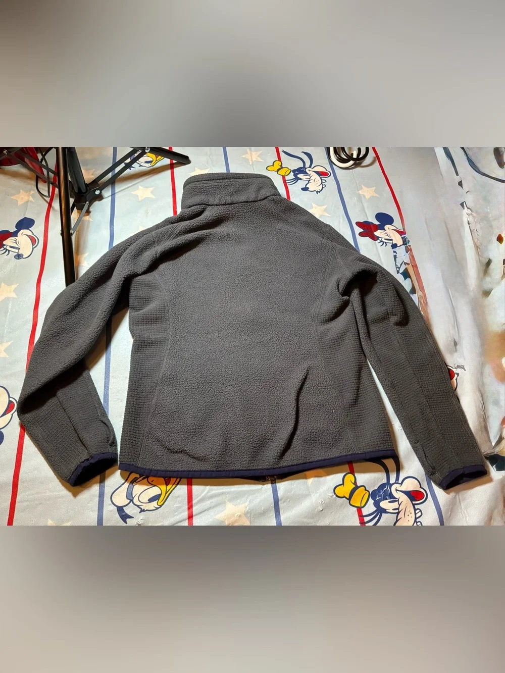 Patagonia gray & blue jacket boys size medium 10